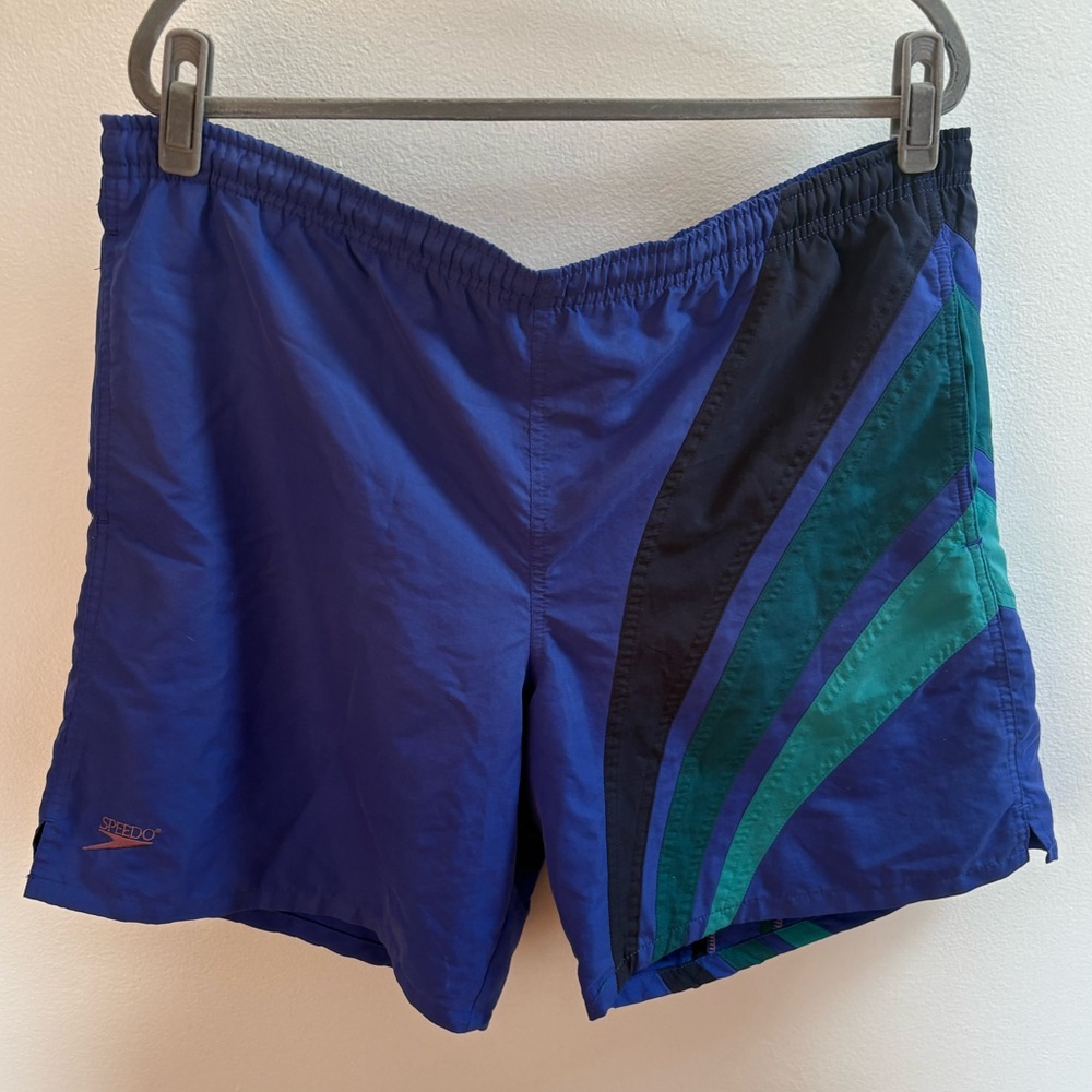 Speedo Blue Swim Trunks M